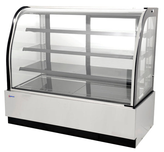 Omcan RS-CN-0600 59-inch Refrigerated Floor Showcase