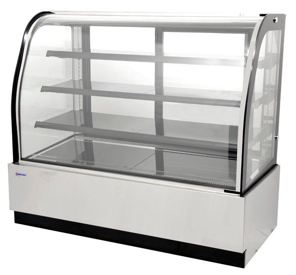 Omcan RS-CN-0600 59-inch Refrigerated Floor Showcase