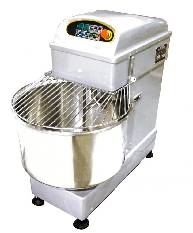Omcan MX-CN-0043 Heavy-Duty Spiral Dough Mixer with 43-QT Bowl Capacity