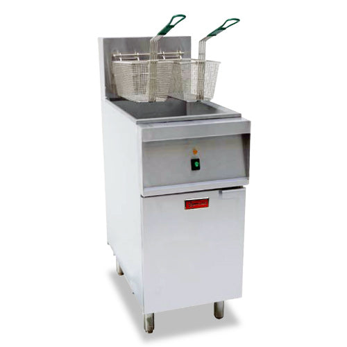 Omcan CE-CN-0040 240V Electric Floor Fryer