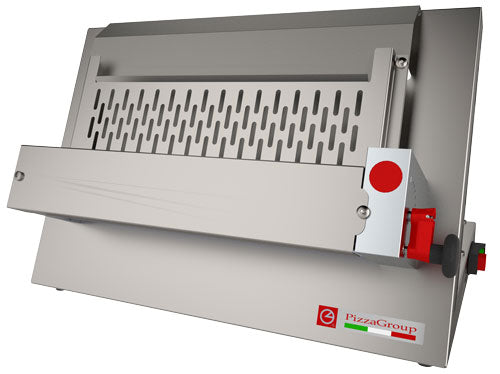 Omcan BE-IT-0400 Adjustable Dough Roller with 15.75" Max Roller Width and 0.5 HP Motor