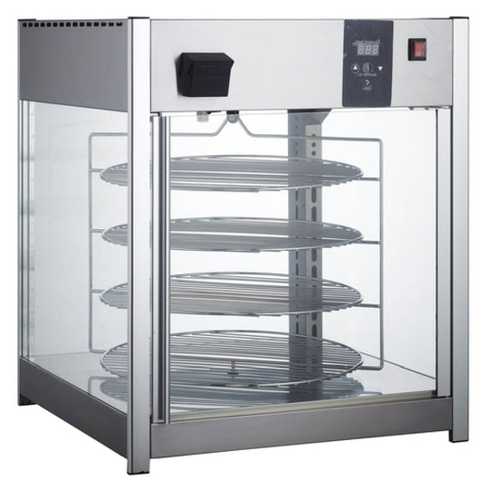 BakeMax Pizza Warmer Display Case BMPW418