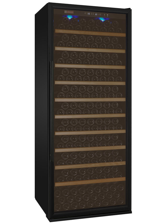 Allavino 32" Wide Vite II Tru-Vino 277 Bottle Single Zone Black Right Hinge Wine Refrigerator - YHWR305-1BR20