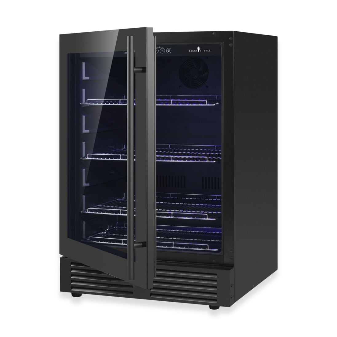 KingsBottle KBU145BX-FG Beer Fridge - KBU145BX-FG
