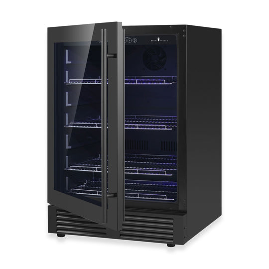 KingsBottle KBU145BX-FG Beer Fridge - KBU145BX-FG