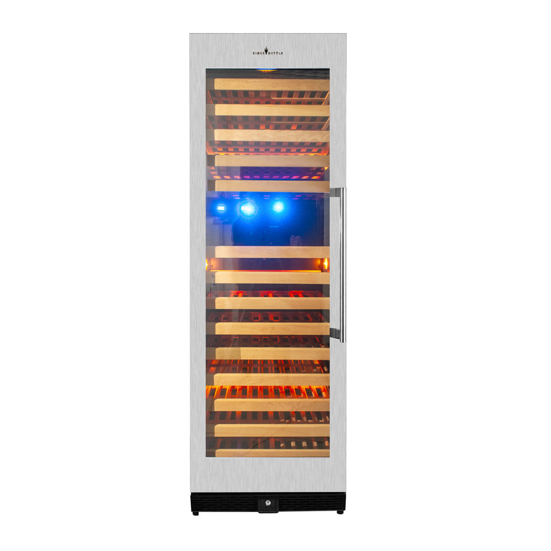 KingsBottle KBU170DX-SS Wine Refrigerator - KBU170DX-SS