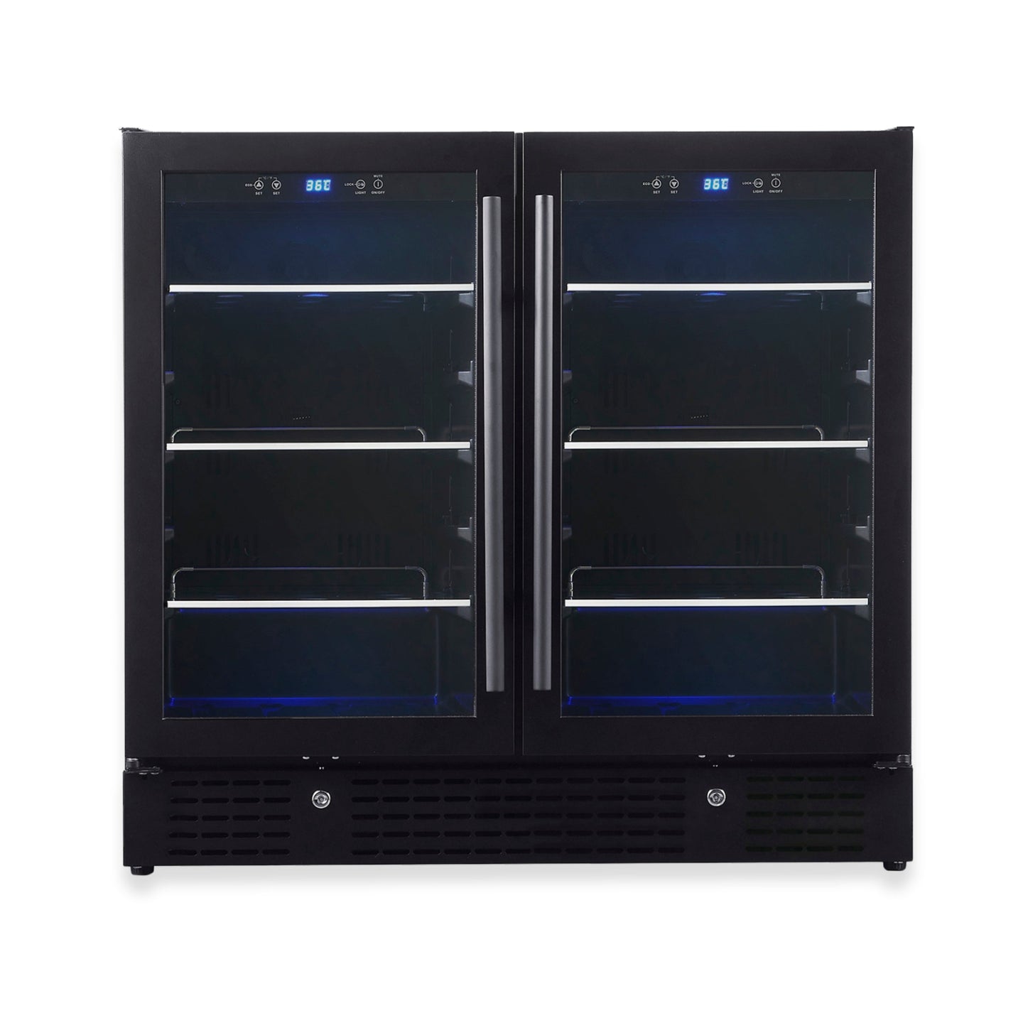 KingsBottle KBU190B2-BLK Beverage Cooler - KBU190B2-BLK
