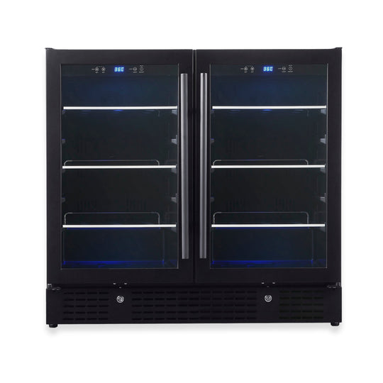 KingsBottle KBU190B2-BLK Beverage Cooler - KBU190B2-BLK