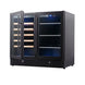 KingsBottle KBU190BW-BLK Beer & Wine Cooler - KBU190BW-BLK