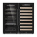 KingsBottle KBU265BW2-FG Beverage Refrigerator - KBU265BW2-FG