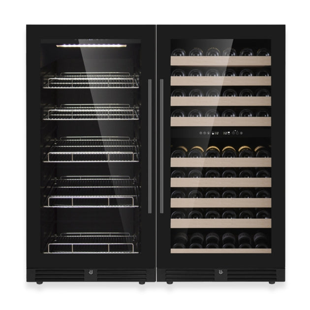KingsBottle KBU265BW3-FG Beverage Refrigerator - KBU265BW3-FG