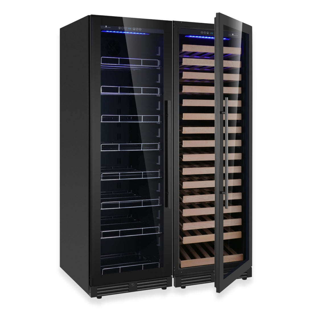 KingsBottle KBU425BW2-FG Beverage Refrigerator - KBU425BW2-FG