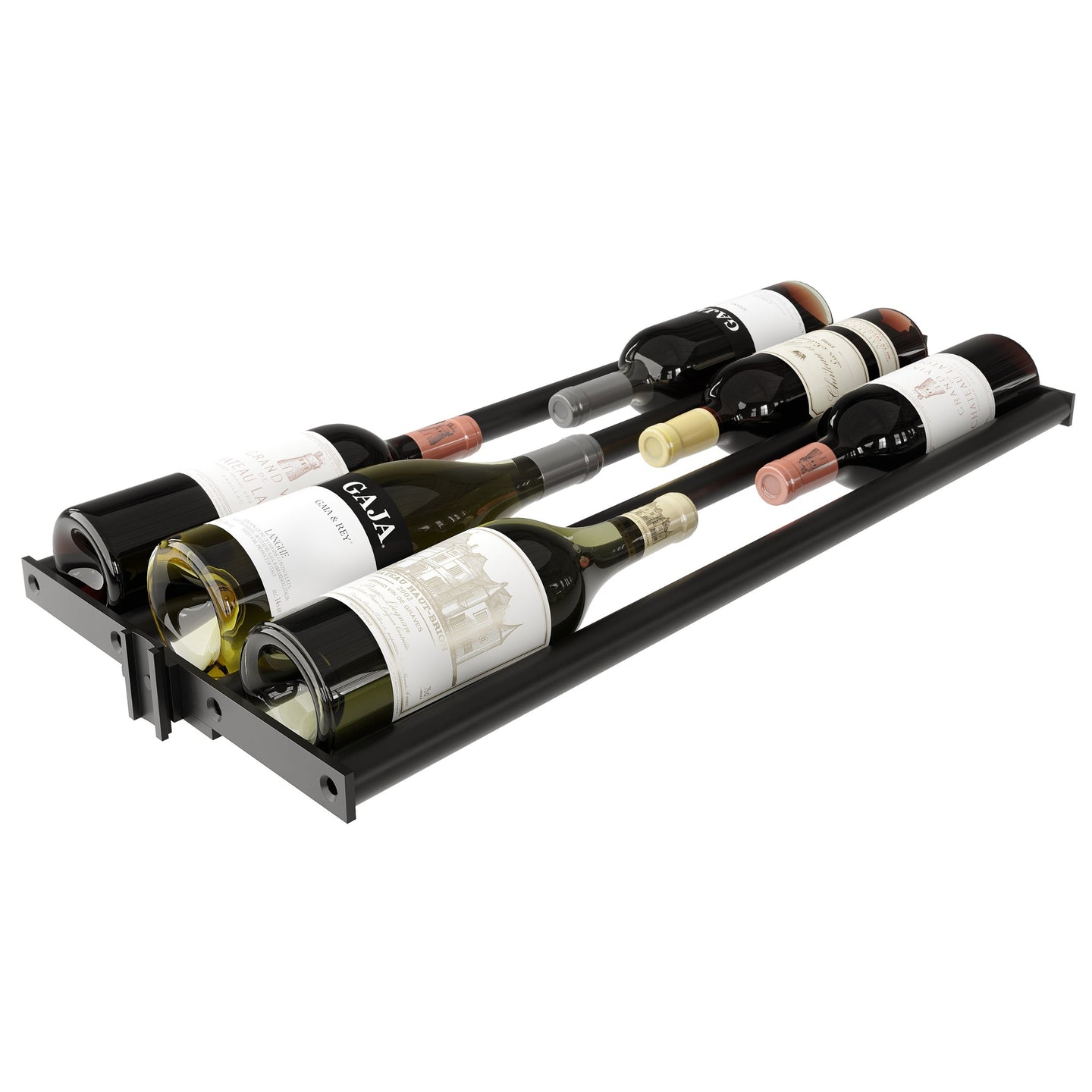 KingsBottle LN-Shelf-DS-R Rod Display Shelf - LN-Shelf-DS-R