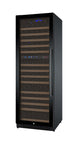 Allavino 24" Wide FlexCount II Tru-Vino 172 Bottle Dual Zone Black Left Hinge Wine Refrigerator - VSWR172-2BL20