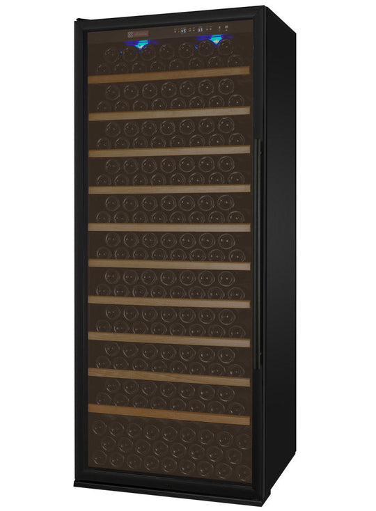 Allavino 32" Wide Vite II Tru-Vino 277 Bottle Single Zone Black Left Hinge Wine Refrigerator - YHWR305-1BL20