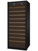 Allavino 32" Wide Vite II Tru-Vino 277 Bottle Single Zone Black Left Hinge Wine Refrigerator - YHWR305-1BL20