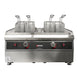 Omcan CE-CN-0008-P Double Tank Electric Pasta Cooker with Two 9L Capacity