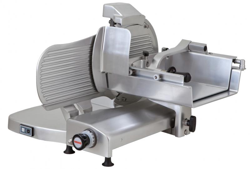 Omcan MS-IT-0370-H 15-inch Blade S-Series Horizontal Gear-Driven Meat Slicer