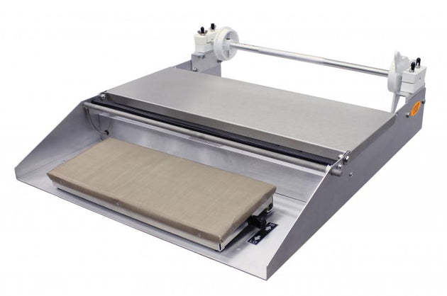Omcan SE-US-0533-S One-Roll Capacity Wrapping Machine with Mounting Axles