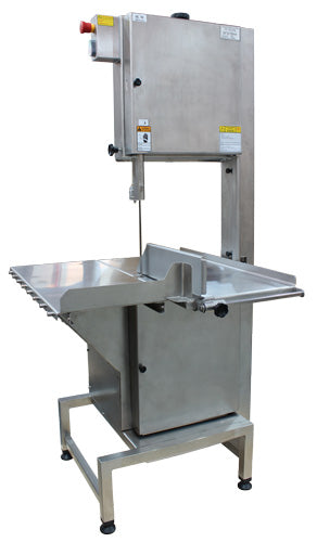 Omcan BS-BR-3150-SS Floor Band Saw with 124" Blade Length and 3 HP Motor  Single Phase