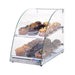 Omcan 14-inch Countertop Food Display Case with Curve Front Glass and 70 L capacity