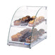 Omcan 14-inch Countertop Food Display Case with Curve Front Glass and 70 L capacity