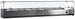 Omcan RS-CN-0009-P 79-inch Refrigerated Topping Rail with Glass Guard