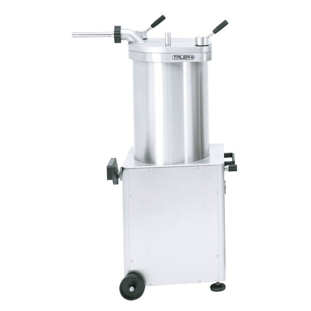 Omcan SS-ES-0095-FT Stainless Steel Hydraulic Piston Sausage Stuffer  95 lb capacity (208-220V/60Hz/3Ph)