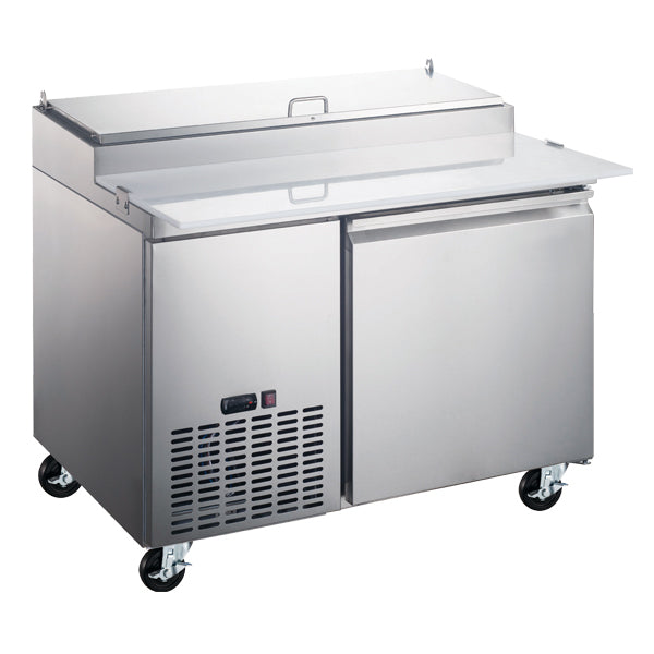 Omcan PT-CN-1270-HC 50-inch Refrigerated Pizza Prep Table with 1 Door