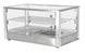 Omcan DW-CN-0080-L 28-inch Countertop Display Warmer with 2 Front and 2 Rear Hinged Doors