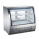 Omcan RS-CN-0120-S 47-inch Refrigerated Floor Showcase with Stainless Steel Exterior