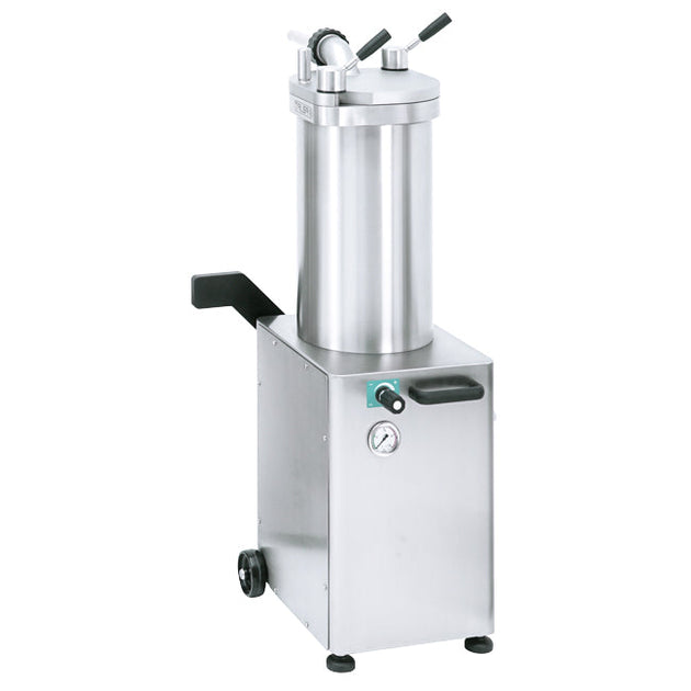 Omcan SS-ES-0048-F Stainless Steel Hydraulic Piston Sausage Stuffer  48 lb capacity (220V