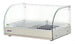 Omcan DW-CN-0025-L 22-inch Countertop Display Warmer with Front Curved Glass and 1 Rear Hinged Door