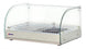 Omcan DW-CN-0025-L 22-inch Countertop Display Warmer with Front Curved Glass and 1 Rear Hinged Door