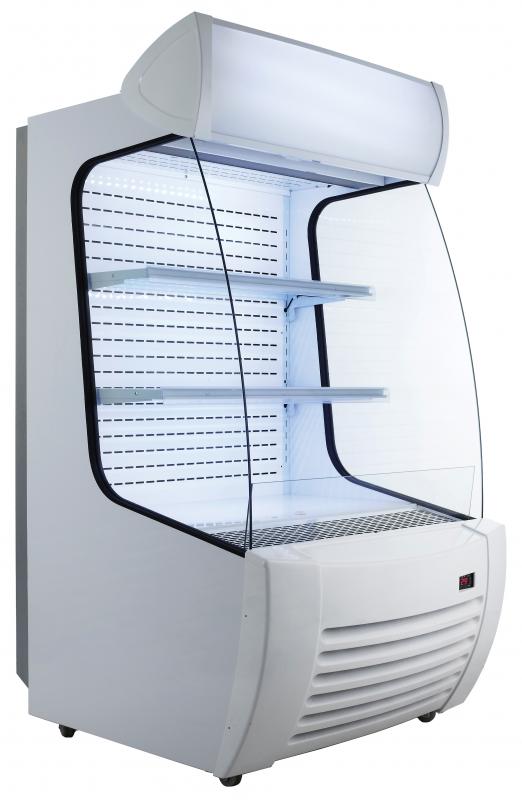 Omcan RS-CN-0360 34-inch Refrigerated Floor Display Case with 360 L capacity
