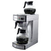 Omcan CM-TW-0002-D Stainless Steel Coffee Maker with 2 Glass Decanter  2.2 L tank capacity