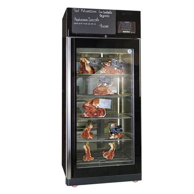 Omcan MATC150TW Maturmeat 150kg cabinet with ClimaTouch and Fumotic  Black Color