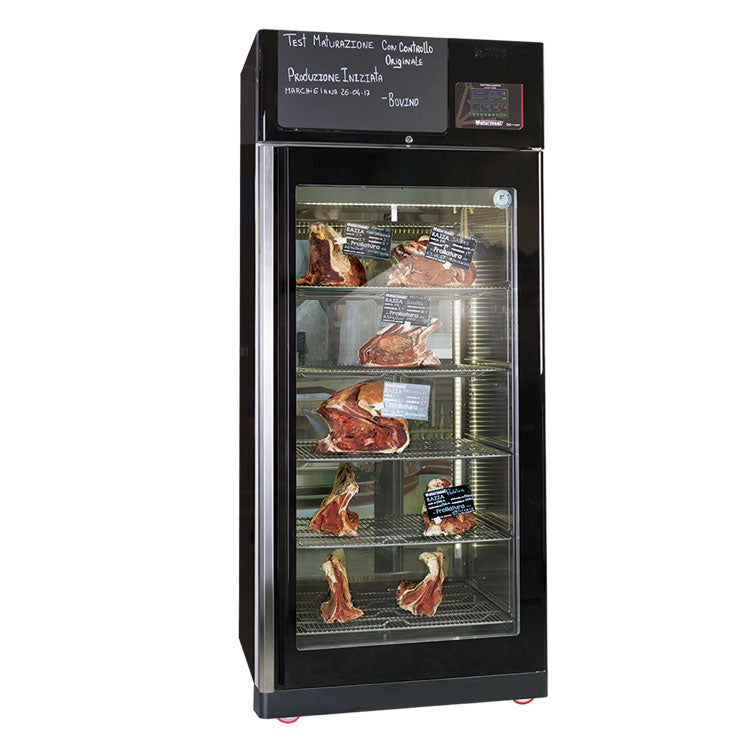 Omcan MATC150TW Maturmeat 150kg cabinet with ClimaTouch and Fumotic  Black Color