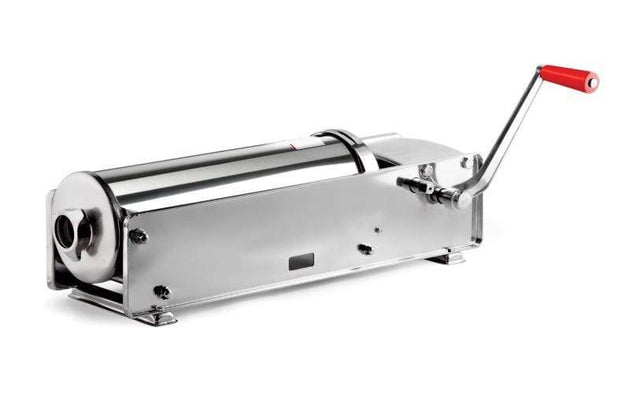 Omcan 13722 elite series horizontal two-speed gear-driven all stainless steel sausage stuffer