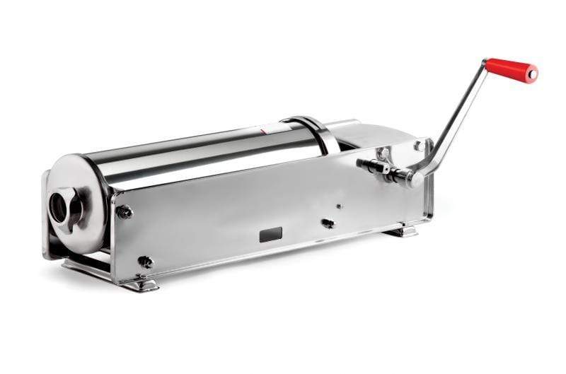 Omcan 13722 elite series horizontal two-speed gear-driven all stainless steel sausage stuffer