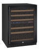 Allavino 24" Wide FlexCount II Tru-Vino 56 Bottle Dual Zone Black Right Hinge Wine Refrigerator - VSWR56-2BR20